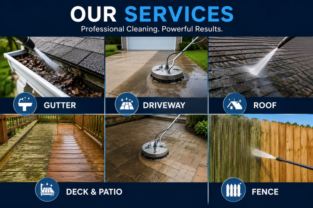 Our Pressure washing services in Erie, Pa